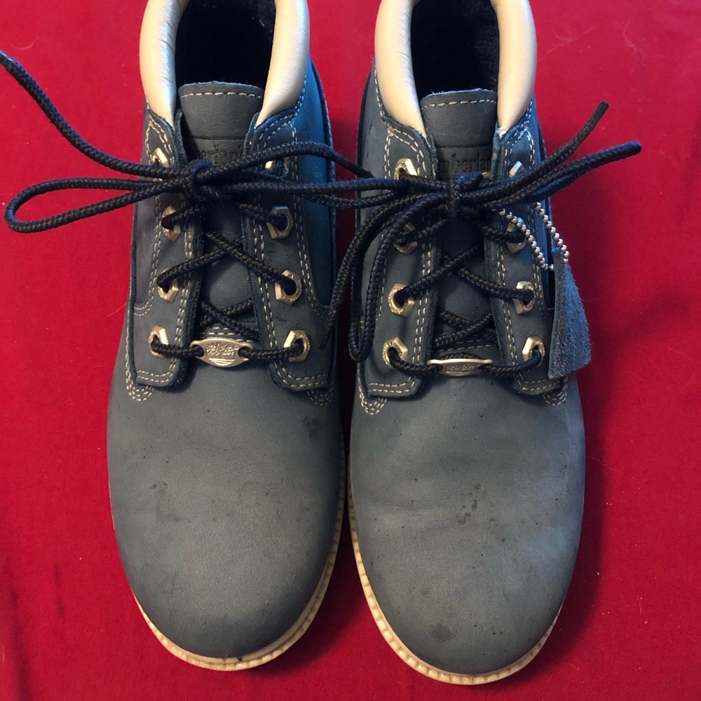 Blue timbs